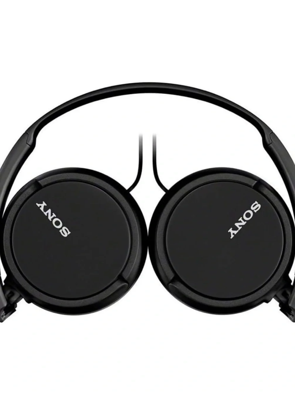 Sony Black On-Ear Wired Headphones with Cushioned Ear Pads